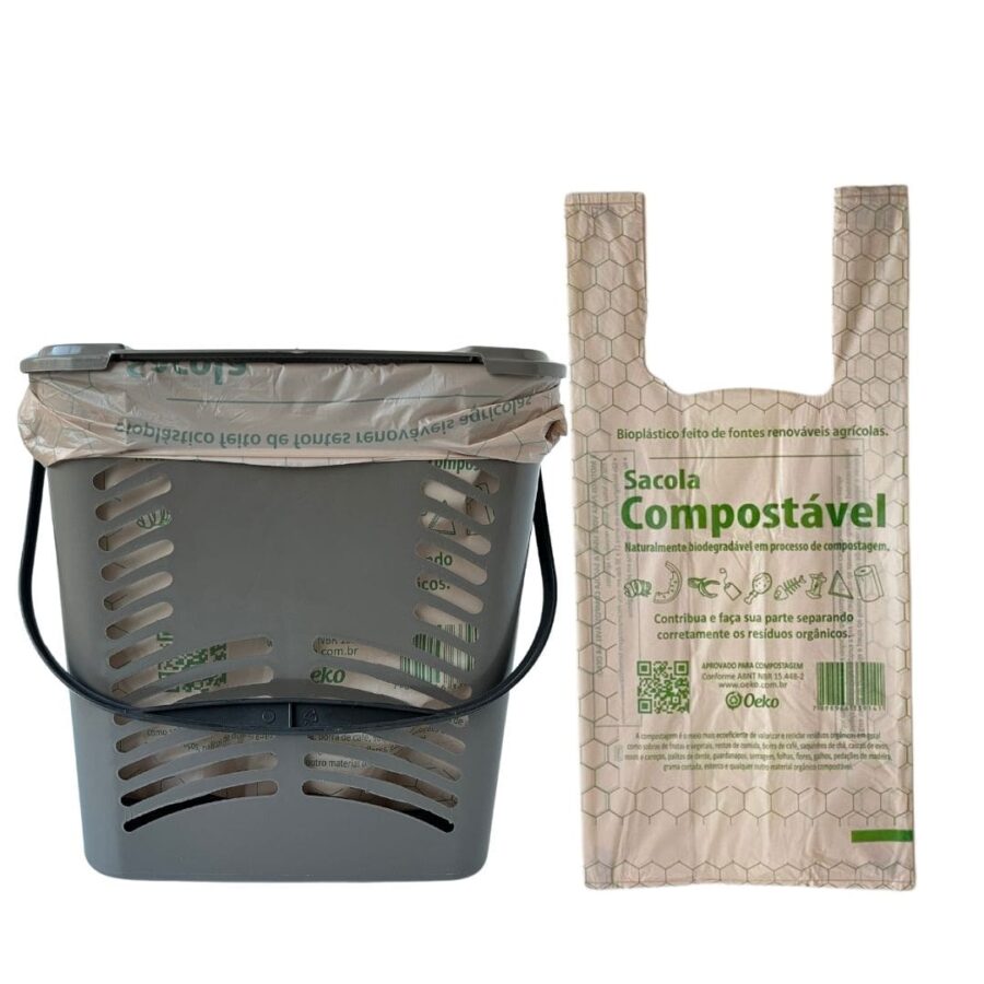 Kit Amamos Composto Sacolas Oeko®